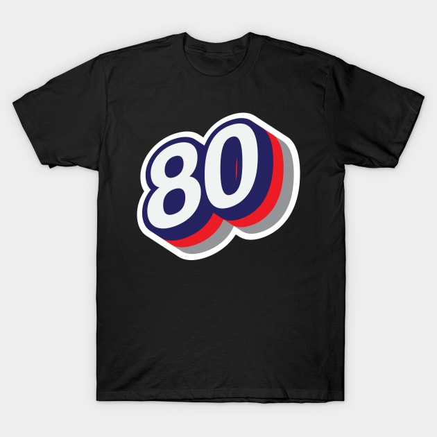 80 T-Shirt by MplusC